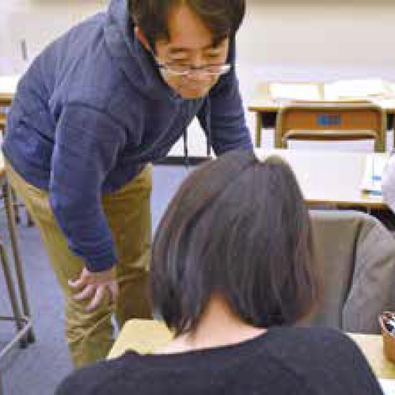 個別指導の様子
